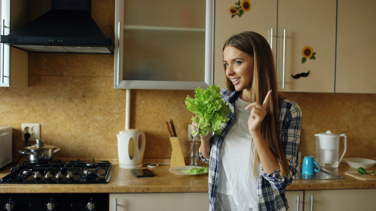 Desayuno nutritivo con frutas y cereales